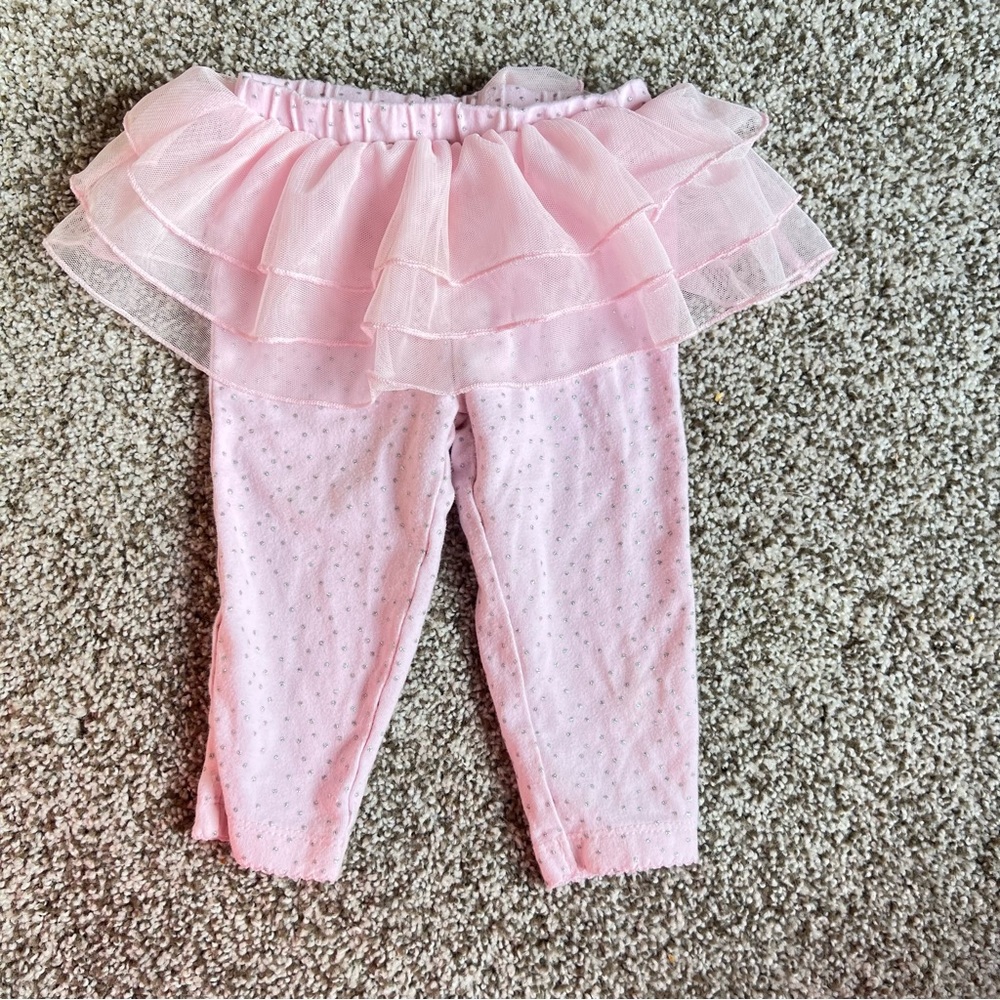 Carter’s Pink Skirted Pants (Size 6M)